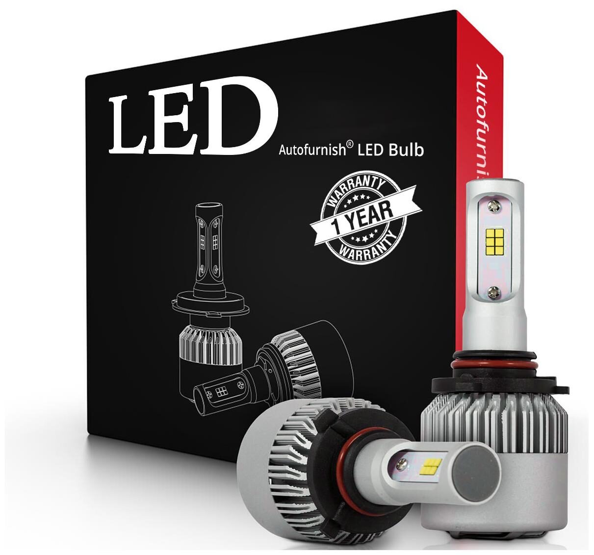 

H7 H1 LED Headlight Combo for Low Beam and High Beam for Tata Zest