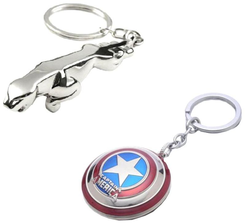 

hardik combo of jaguar and 50 year calender key chain