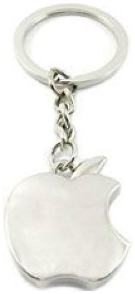 

hardik metallic apple logo key chain