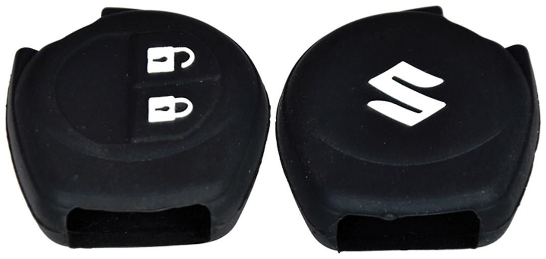 

Harman Silicon Car Remote Key Cover For Maruti Suzuki Swift - Black