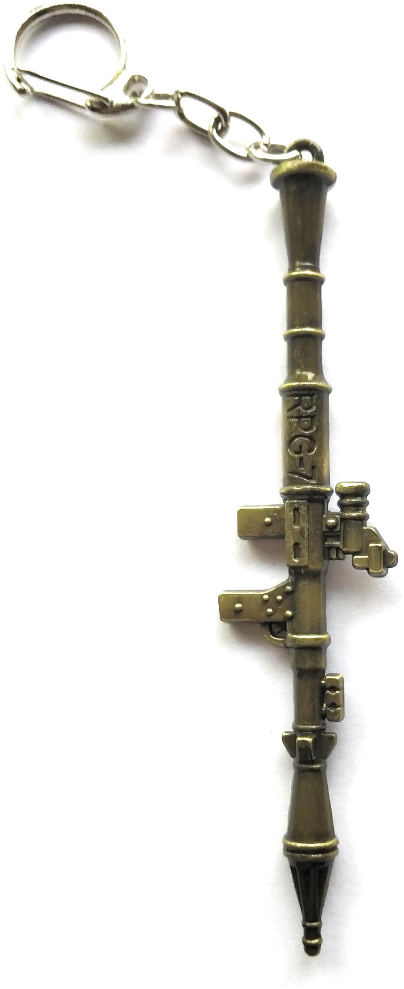 

Hats Off Missile Rifle Design Key Chain Royal Look Military Key Ring Also use as Home or car Hanging