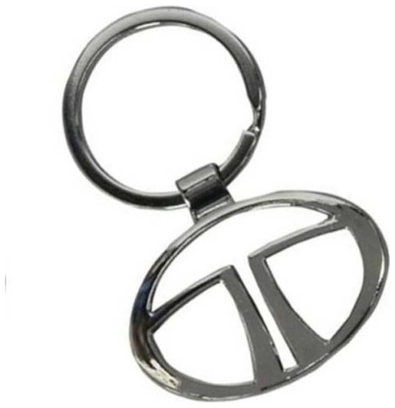 

HMFURRYS FINEST Tata Silver Metal Key Chain