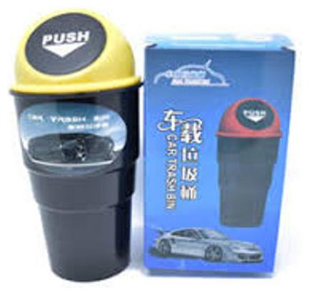 

jain star Car Dustbin Mini Car Trash Bin Compact Car Garbage Bin Car Garbage Can Car Storage Bucket Trash Bag Dust Case Holder Bin Car Ashtray for (One Piece) Assorted Color