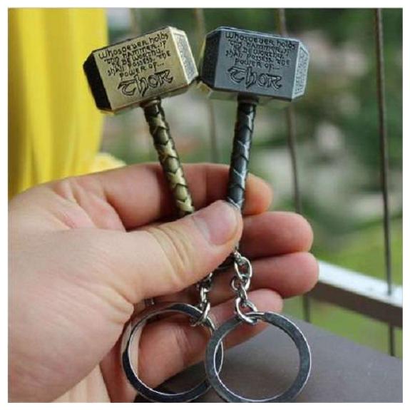 

k kudos 2015 Keychain Key Ring Fashion Bronze Matal Key Chains (pack of 2)