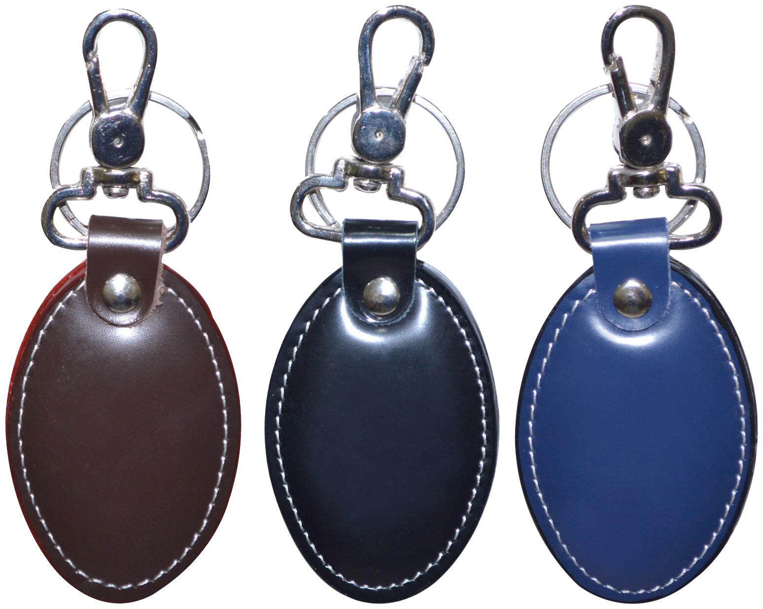 

Knott assorted three Leather Key chain
