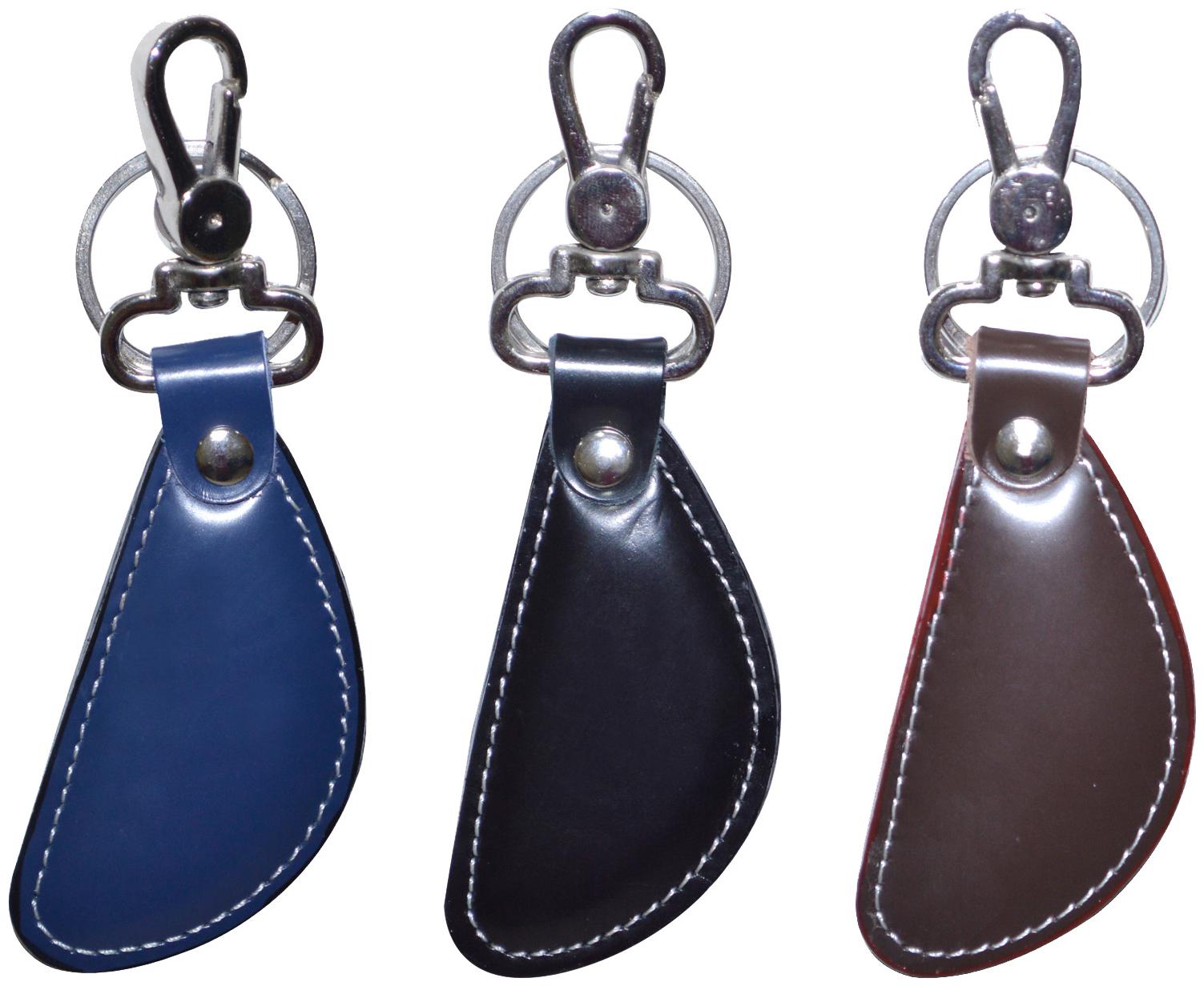 

Knott assorted three Leather Key chain