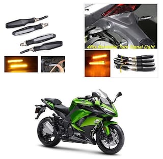 Buy Kunjzone Bike Motorcycle Amber Led Turn Signal Indicators Light