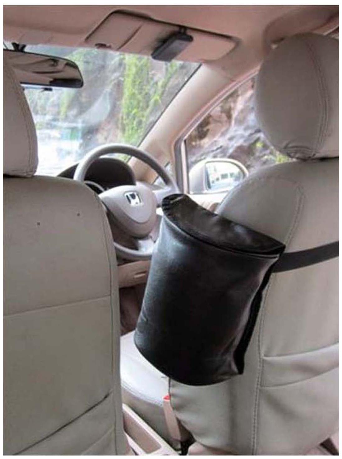 

Lighthouse Leather Finished Semicylindrical Car Bin