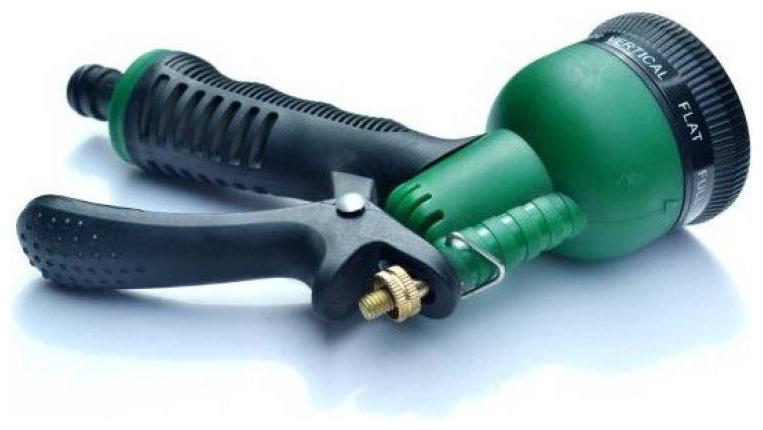 

Lovato Multi Purpose 8 In 1 Spray Nozzle Water Spray Gun High Pressure Washer (Pack of 1)