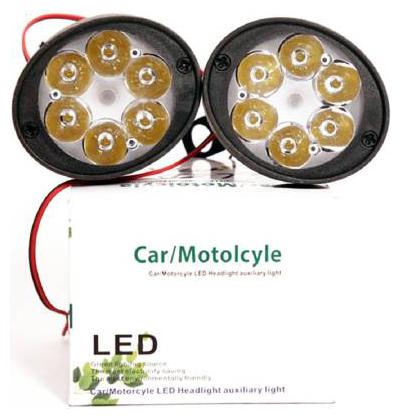 

Love Me Headlight Fog Lamp LED (Universal For Bike Universal For Car Pack of 2)