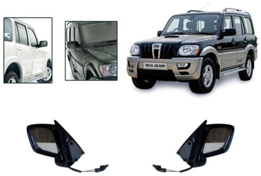Buy MAHINDRA SCORPIO SIDE MIRROR ASSEMBLY MANUAL LH Online at Low