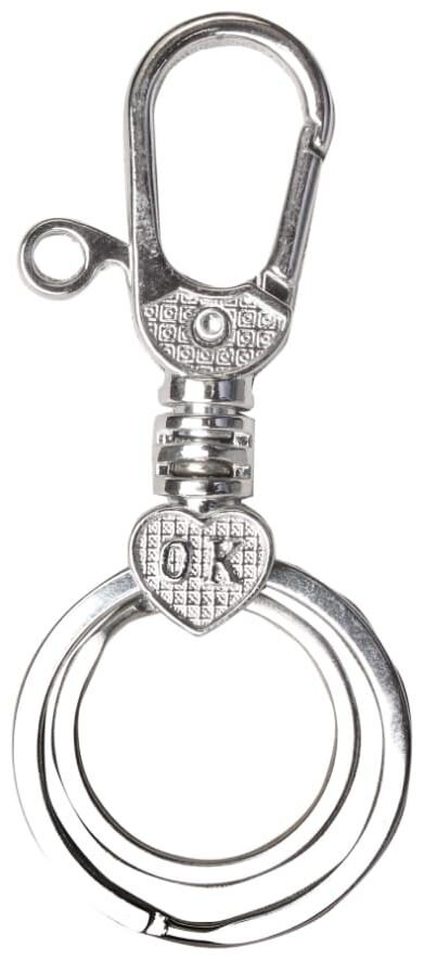 

Martand Stylish Fancy Stainless Steel Bike Keychain Keyring Key Holder- 07