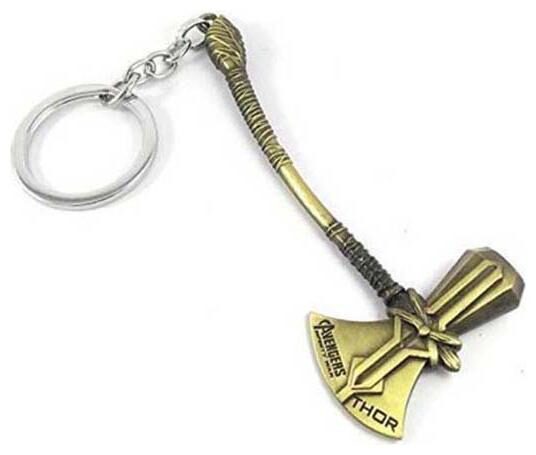 

Marvel Avengers infinity War Thor Stormbreaker Key Chain (GOLDEN)