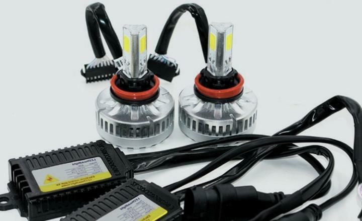 

Max Power LH4-6K Headlight LED 3 Sided Cree 3600 Lumen Bright Car Headlight