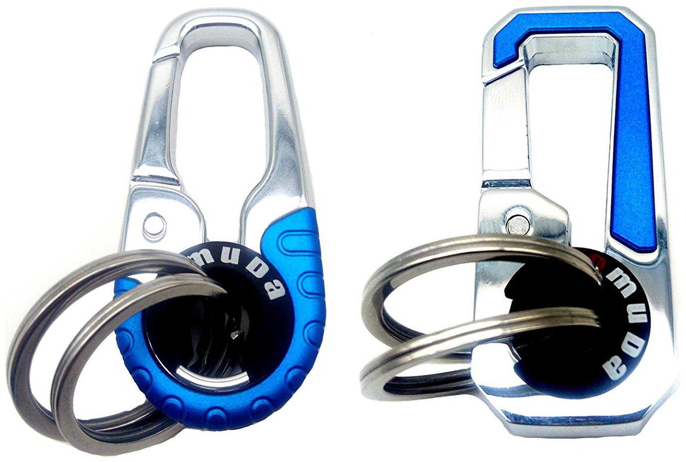 

Maxtick Combo of New Omuda Double Ring And Hook Metal Keychain