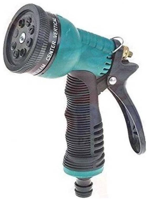 

Meenamart Multipurpose 8 Spray Setting Water Spray Gun or Nozzle 0 L Hose-end Sprayer (Pack of 1)