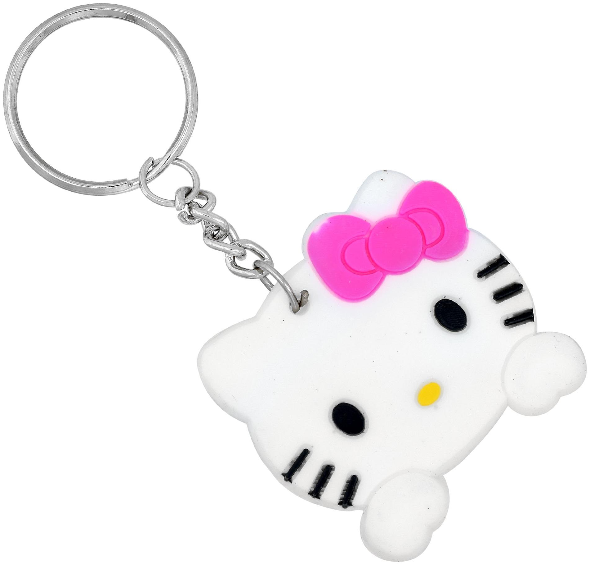 MissMister PVC Hello Kitty Keyring for Baby Girls Gift Birthday