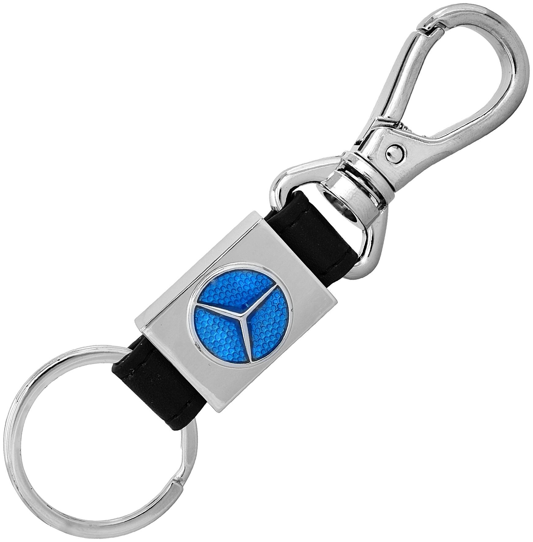 

MissMister Stainless Steel Mercedes Logo Key Chain Keyring Car Fashion Stylish