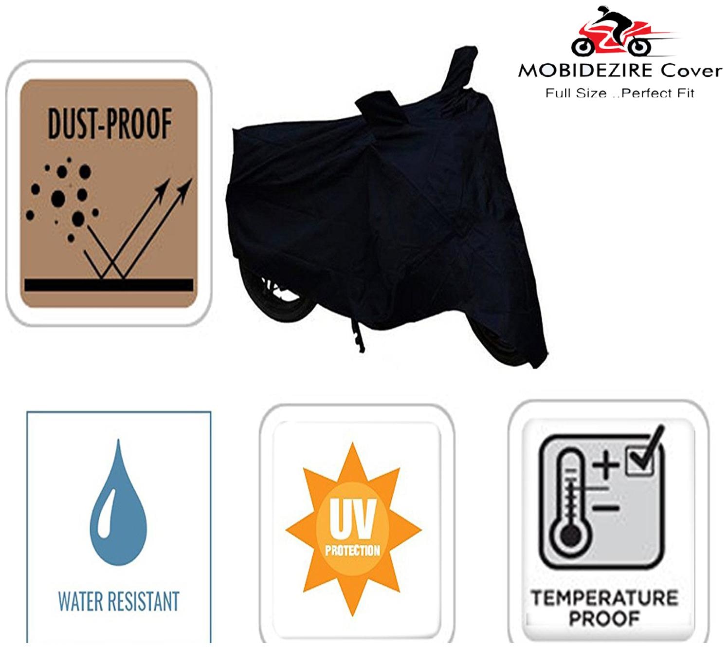 

Mobidezire Black Bike Body Cover for Honda Super Sport (CG125)