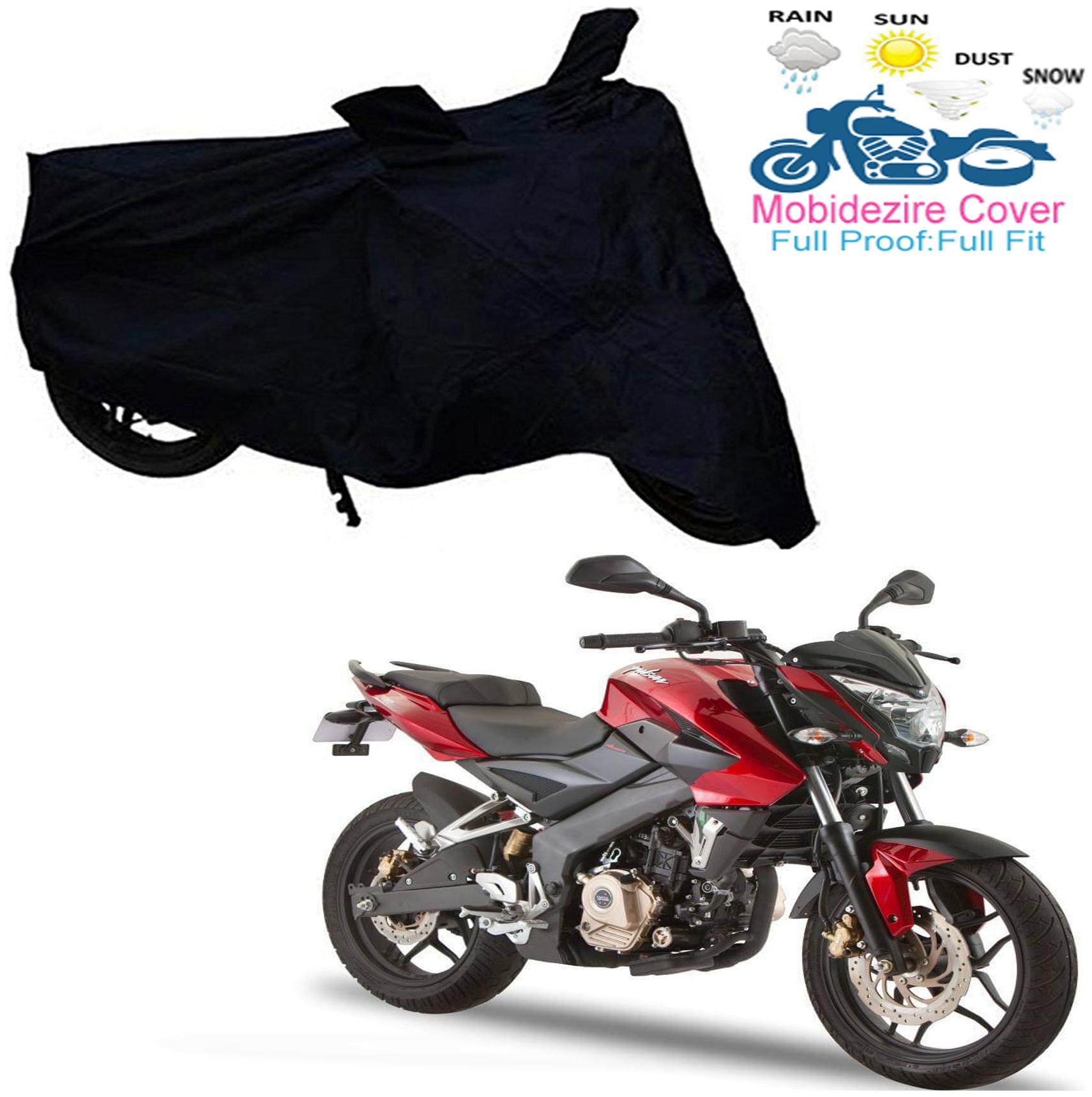 

Mobidezire Black Bike Body Cover For palsur 150 (Bajaj)