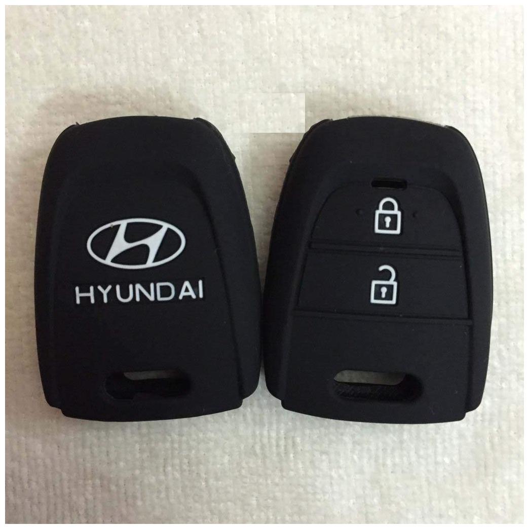 

Mobidezire Silicone Key Cover For Hyundai Grand i-10 Fitted in 2 Button Remote Key(PACK-1)