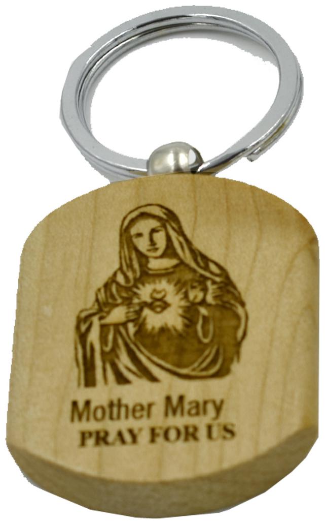 

Mother Mary Pray for us Religious Key Chain