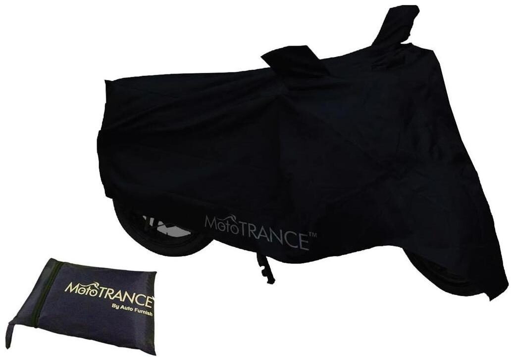 

Mototrance Black Bike Body Cover For TVS Streak