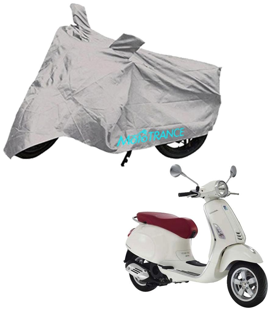 

Mototrance Bike Body Cover For Piaggio Vespa Elegante (Silver)