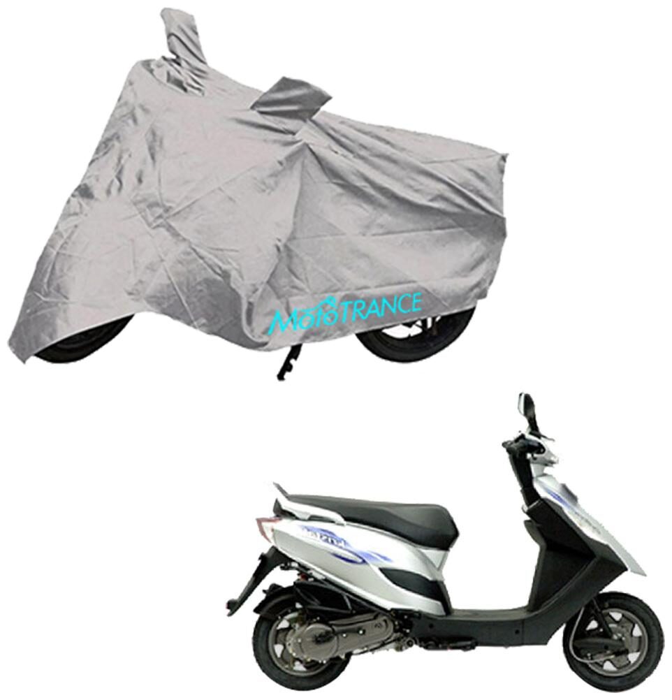 

Mototrance Bike Body Cover For Bajaj Kristal (Silver)