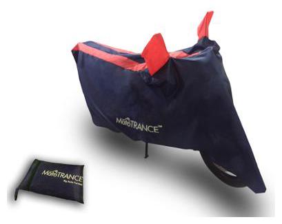 

Mototrance Sporty Arc Blue Orange Bike Body Cover For Honda Grazia