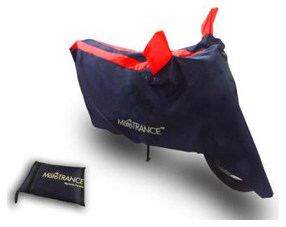 

Mototrance Sporty Arc Blue Red Bike Body Cover For Hero Electric Optima Plus
