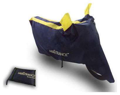 

Mototrance Sporty Arc Blue Yellow Bike Body Cover For Honda X-Blade
