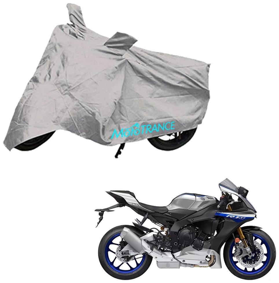 

Mototrance Silver Bike Body Cover For Yamaha YZF R1M