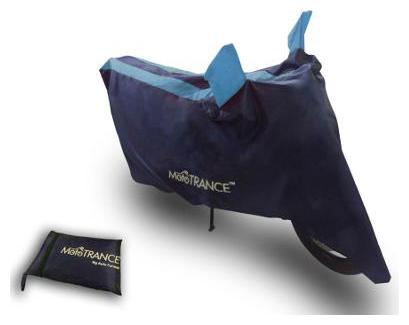 

Mototrance Sporty Arc Blue Aqua Bike Body Cover For Bajaj V15