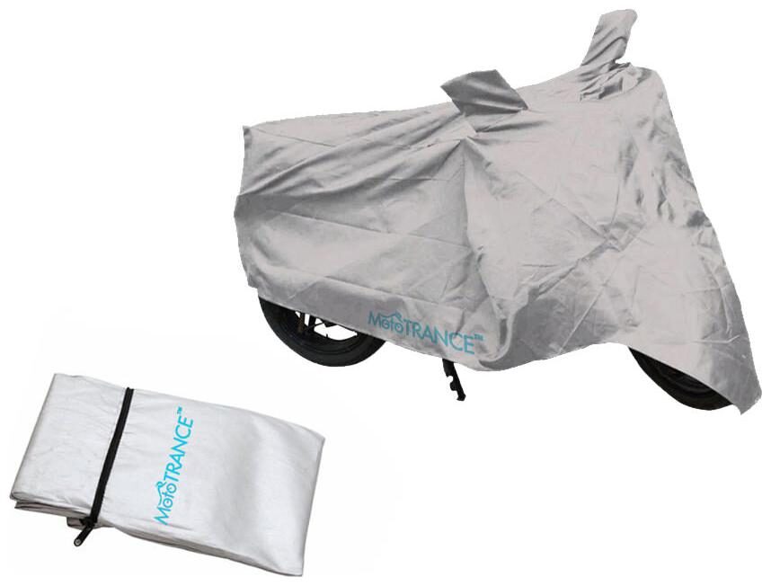 

Mototrance Silver Bike Body Cover For Honda Cliq