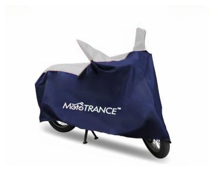 

Mototrance Sporty Blue Bike Body Cover For Mahindra Duro