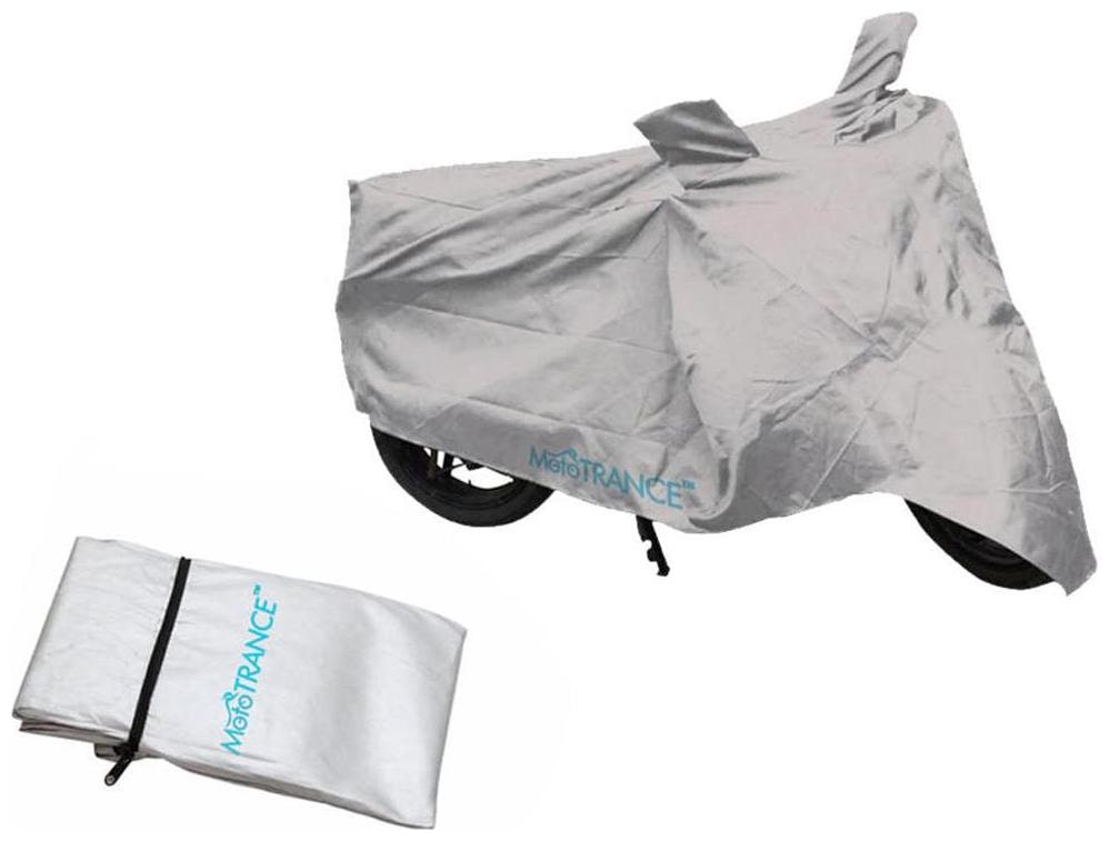 

Mototrance Silver Bike Body Cover For Bajaj Wind 125