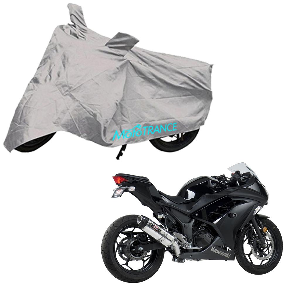 

Mototrance Silver Bike Body Cover For Kawasaki Ninja 300