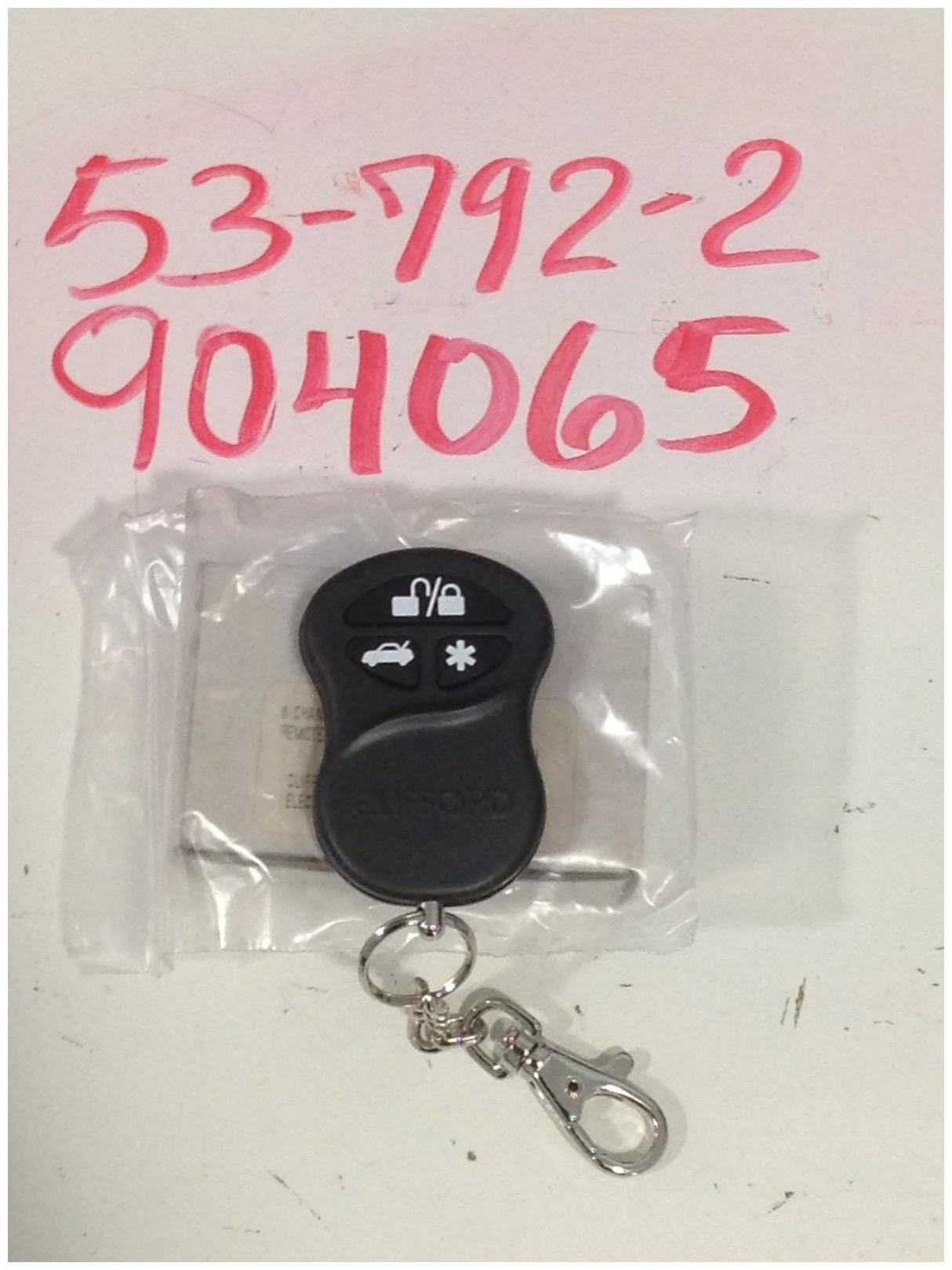 

NEW 904065 (Clifford) 3 Button 6 Channel Remote Replacement FCC ID CZ57RRKC