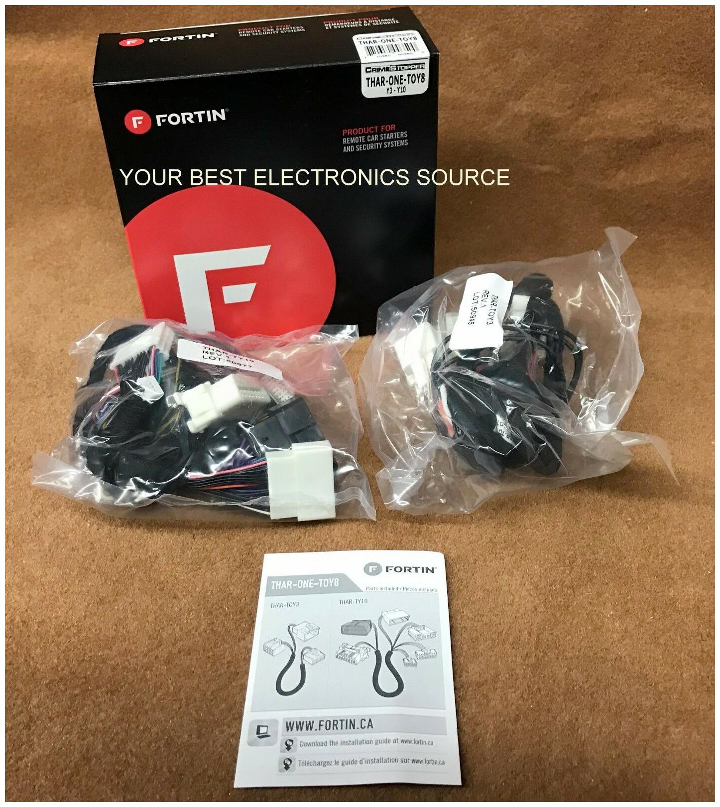 

NEW Fortin Crimestopper THARONE-TOY8 Toyota T-Harness THAR-ONE-TOY8