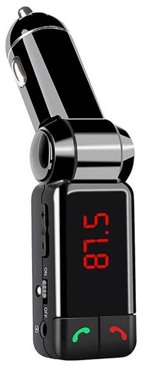 

Nory 3 In 1 in-Car Dual USB AUX Wireless FM Transmitter Charger with Hands-free Calling