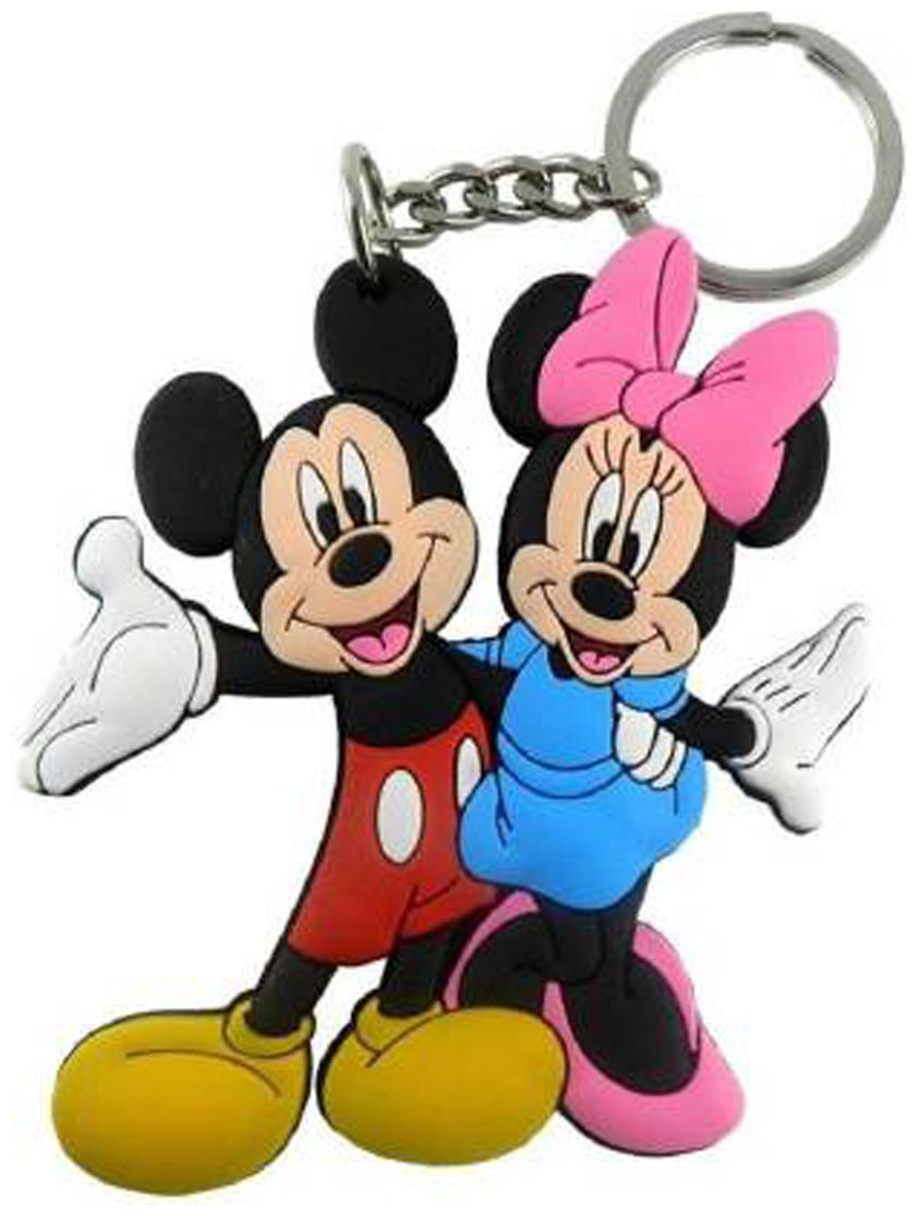 

Omaya Mickey Mouse Minnie Mouse Rubber KeyChain Keyring