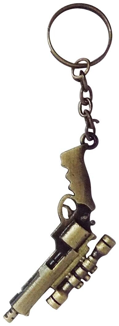 

Omaya Pubg Sniper Gun s Keychain for Car Bike Locker (Gold) KeyChain
