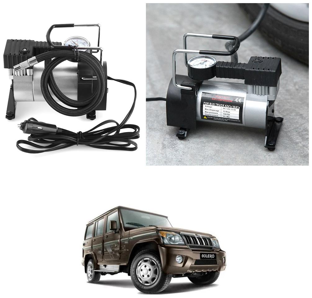 

Oshotto 12V Portable Car Electric Inflator Pump Air Compressor 150PSI Electric Tire Tyre Inflator Pump Compatible with Mahindra Bolero