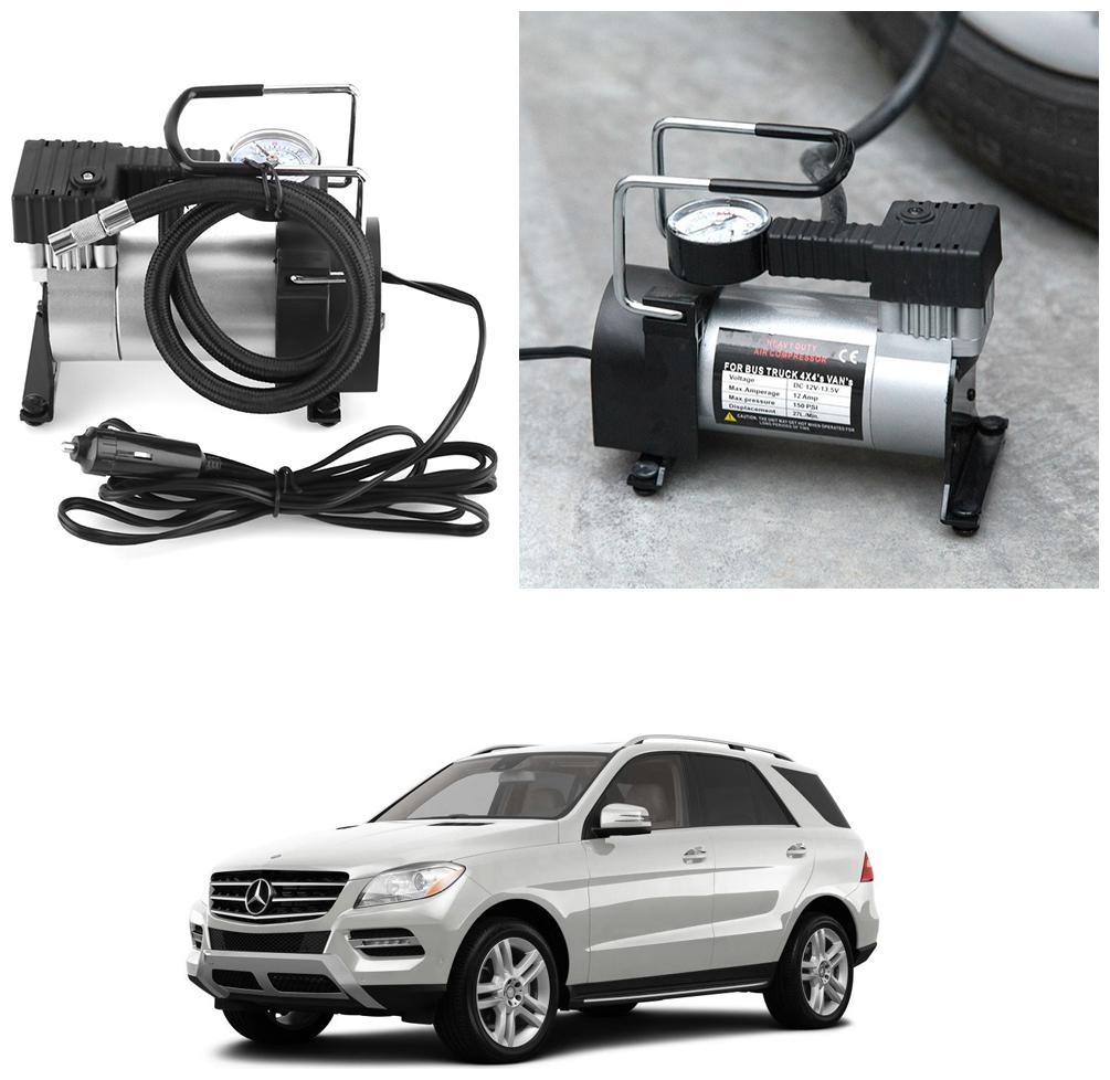 

Oshotto 12V Portable Car Electric Inflator Pump Air Compressor 150PSI Electric Tire Tyre Inflator Pump for Mercedes-Benz Ml 250 350