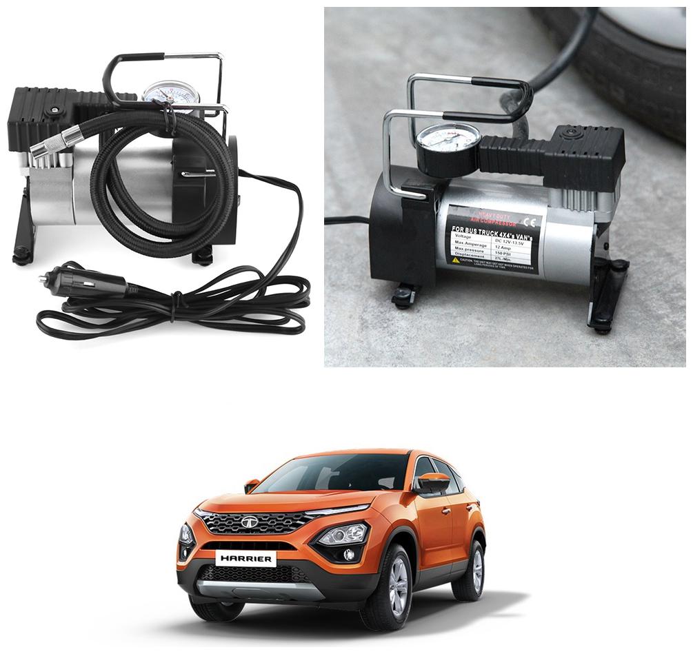 

Oshotto 12V Portable Car Electric Inflator Pump Air Compressor 150PSI Electric Tire Tyre Inflator Pump for Tata Harrier