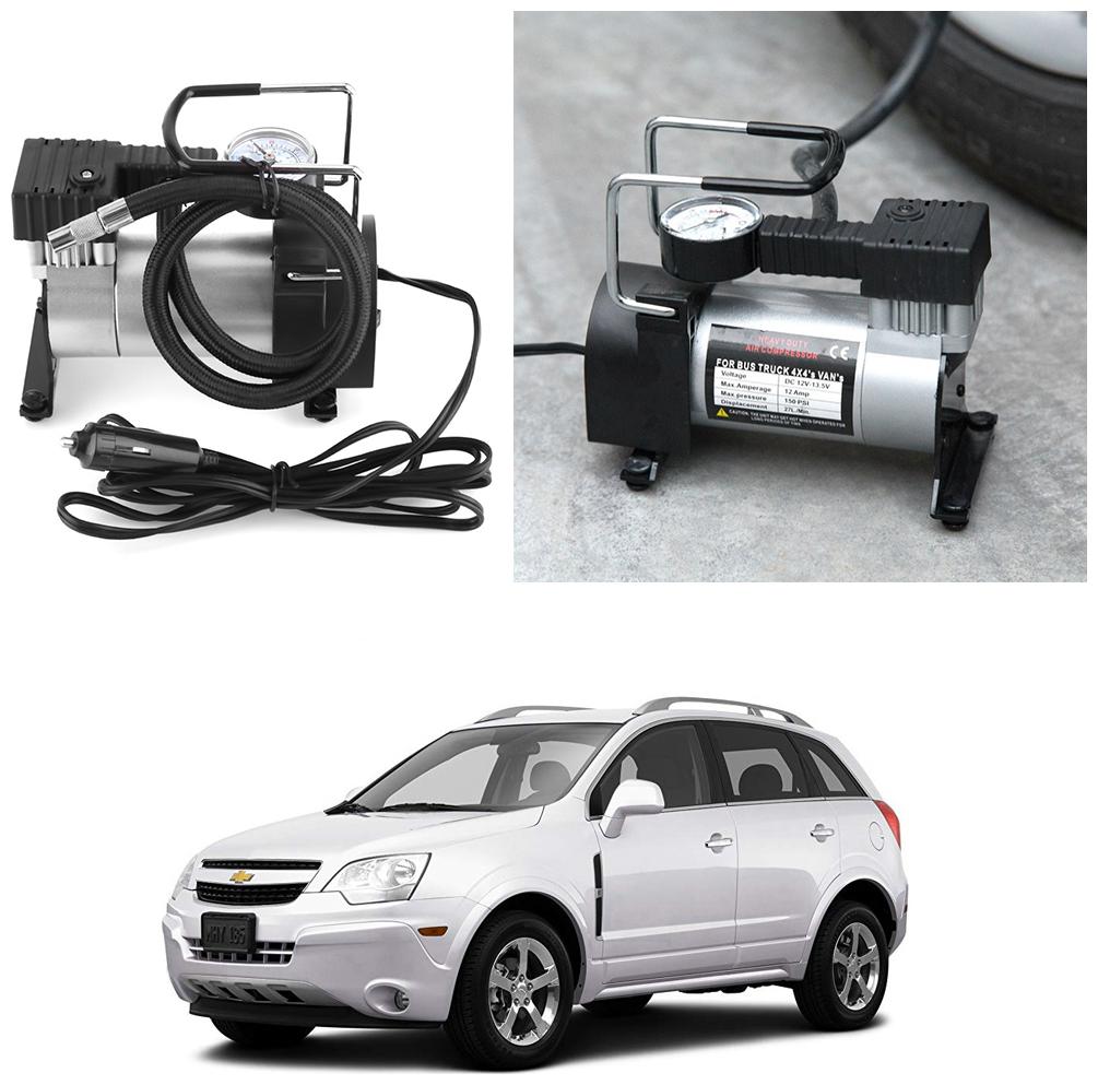 

Oshotto 12V Portable Car Electric Inflator Pump Air Compressor 150PSI Electric Tire Tyre Inflator Pump for Chevrolet Captiva