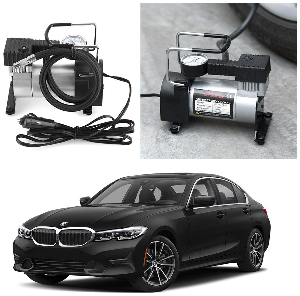 

Oshotto 12V Portable Car Electric Inflator Pump Air Compressor 150PSI Electric Tire Tyre Inflator Pump for BMW 3 Series 2020
