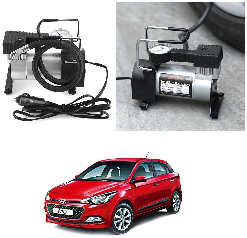 

Oshotto 12V Portable Car Electric Inflator Pump Air Compressor 150PSI Electric Tire Tyre Inflator Pump Compatible with Hyundai I-20