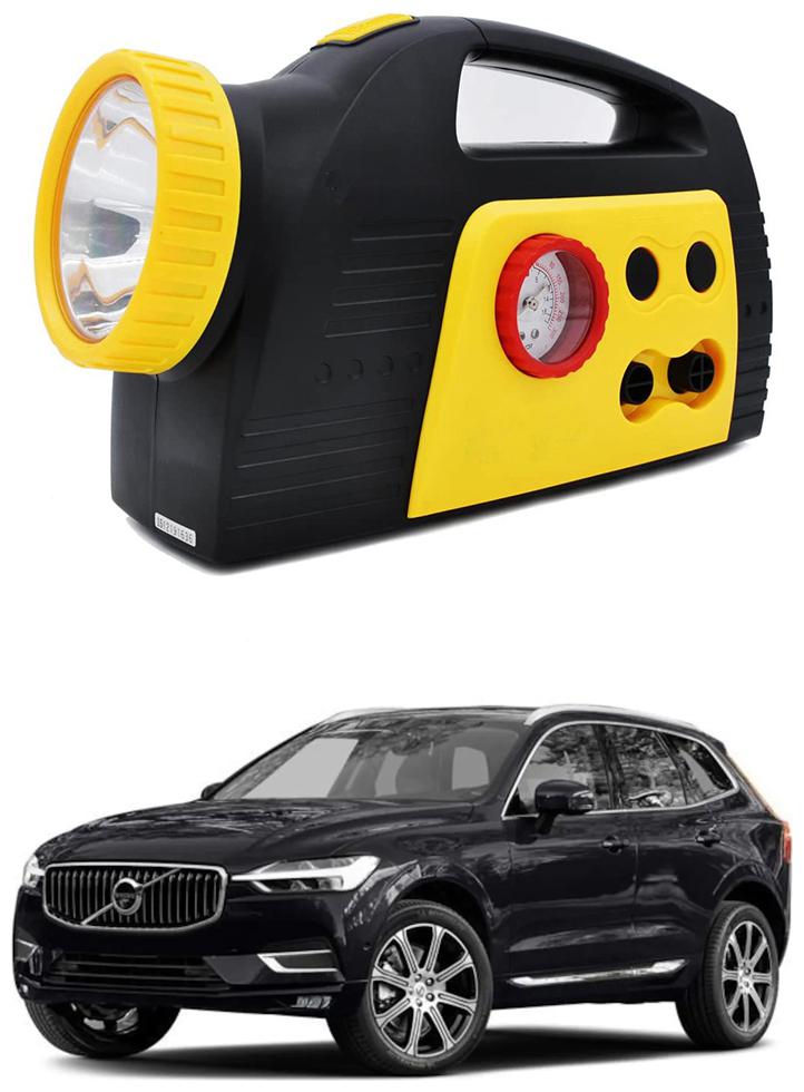 

Oshotto 300PSI 12V Tire air pump Compressor for Volvo XC60 (Black Yellow)